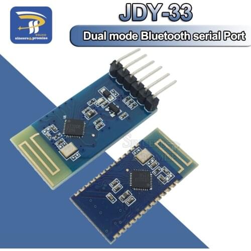 JDY-33 Dual mode Bluetooth serial Port SPP Bluetooth SPP-C compatible with HC-05/06 /JDY-31/30 slave Bluetooth 3.0