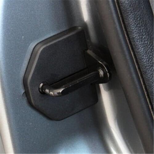 EAZYZKING 4pcs/set Car-styling Door lock buckle waterproof rust Protector Cover case For For Ford Focus 2 S-MAX Mondeo