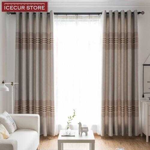 ICECUR Blackout Curtains On The Windows