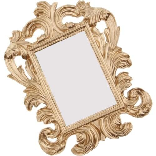 Beautiful Vintage Baroque Resin Glitters Photo Frame Baby Rahmen Baby Photo Display DIY Name Holder Tabletop Decor