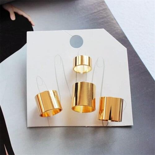 Fashion Simple Gold Ring Top Of Finger Over The Tip Finger Above The Knuckle Ring For Women Fashion Jewelry