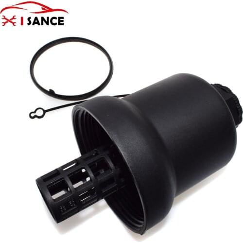 NEW Oil Filter Housing Cap Cover Assembly Replacement For VW Volkswagen Eos GTI Jetta Passat 2.0L 2.5L 2006-2011 06D115408B
