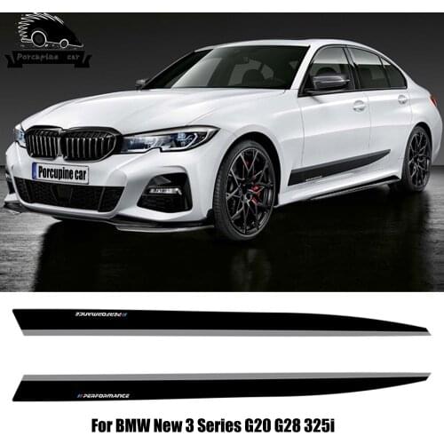 2PCS Performance Limited Edition Side Door Reflective Sticker For BMW New 3 series G20 G28 325i