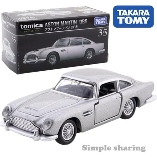 TAKARA TOMY Tomica Alloy Car Model Male Toy Flagship Version TP-35 Aston Martin DB5 Boys Dream