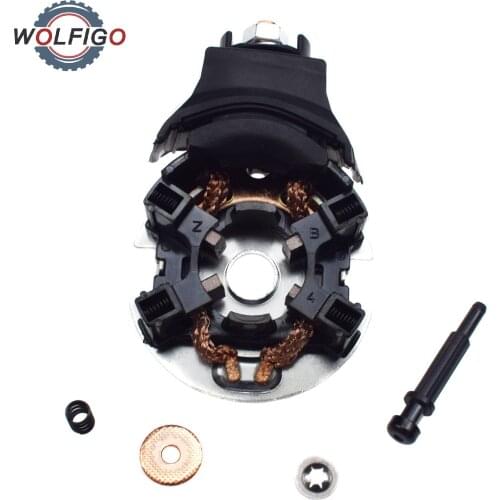 WOLFIGO New Starter Brush Repair Kit 04312-PSA-305 For Honda Accord Odyssey CRV Acura 31210-PSA-J51