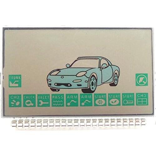 Russian version EZ-Beta lcd display for Jaguar EZ-Beta lcd remote two way car alarm system