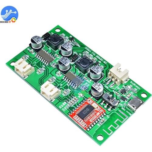 2 Channel Digital Stereo Bluetooth Audio Amplifier Board Module 6W+ 6W DC 5V Amplificador board for Arduino DIY Kit