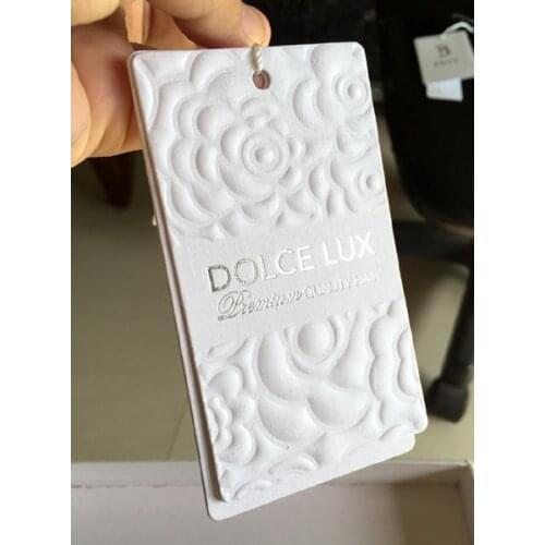 Free shipping custom logo name brand garment baby clothing/jeans/hairs paper price tags, personality design hang tag UPH31