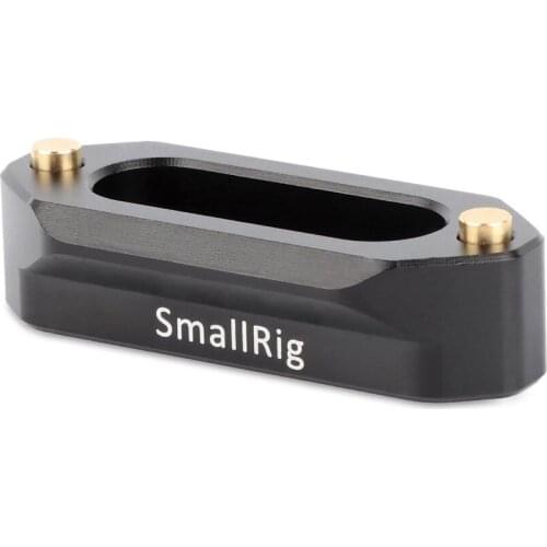 SmallRig Camera Quick Release Safety Rail 4cm 1.57 Inches Long with 1/4'' Screws For Nato Handle EVF Attach - 1409