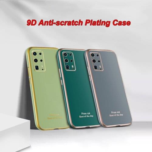For Samsung Galaxy S20 Ultra Plus S10 Note 10 Plus 5G A51 A71 Case Skin Feel Anti-scratch Plating Soft Anti-knock Cover Funda