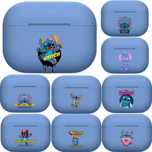 Disney blue For Airpods pro 3 case Protective Bluetooth Wireless Earphone Cover For Air Pods airpod case air pod Cases