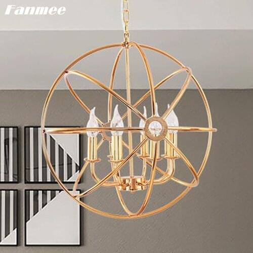 Fanmee Decor Chrome Chandeliers