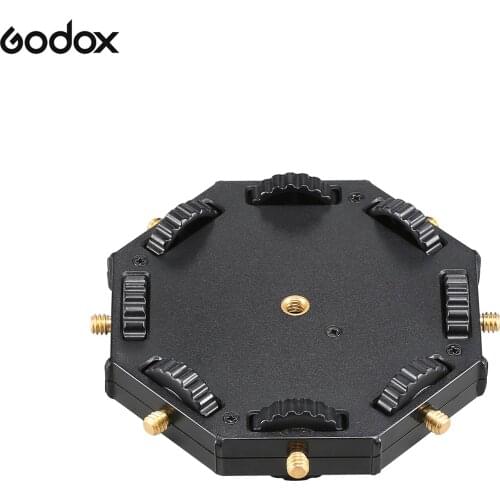 Godox TL-M8 8-Light Coupler Connector 1/4 Inch Screw Connection Easy Installation for Godox TL30 RGB Tube Lights