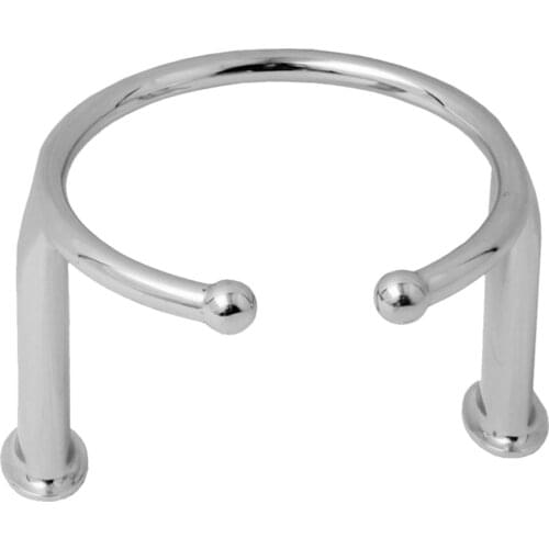 Boat 316 Stainless Steel Open Ring Cup Drink Holder Polished Marine Yacht RV