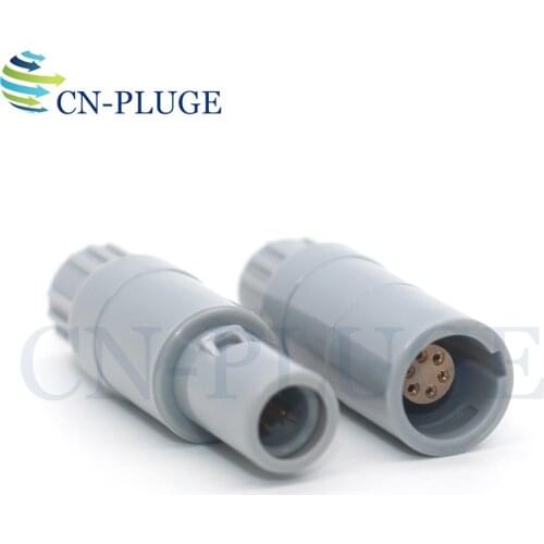 M14 Type PAG/PRG 6 pin Plastic male and female Docking connectors LED power Cable Connector Plastic circular connector