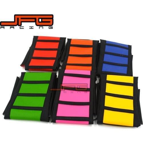 Motorcycle Pro Ribbed Rubber Gripper Soft Seat Cover For HONDA YAMAHA SUZUKI KAWASAKI KTM Dirt Bike Off Road Motocross
