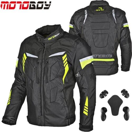 MOTOBOY J21 waterproof men motocross jacket with Removable warm lining,motobiker clothes Oxford moto coat S M L XL 2XL 3XL 4XL