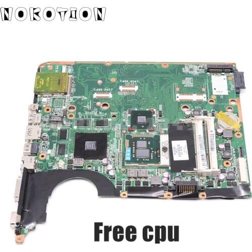NOKOTION For HP Pavilion DV6T-2300 DV6-2000 Laptop Motherboard 580975-001 DA0UP6MB6F0 PM55 DDR3 GT230M Free CPU