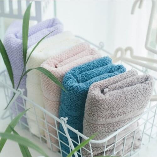 Hap-deer New Face Hand Towel High Quality 35cm*75cm 100% Cotton Soft Absorbent Adult Household Towel Travel Wash Cloth Towel