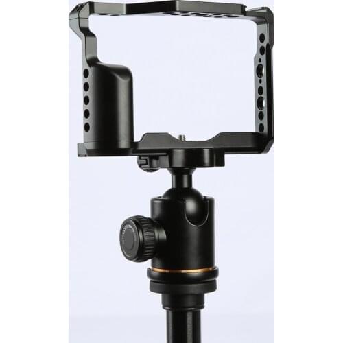 Camera Video Rig with 1/4 Threaded Holes Precision CNC Maching Hollow Full Covering Hood Cage for Fuji X-T3/XT3