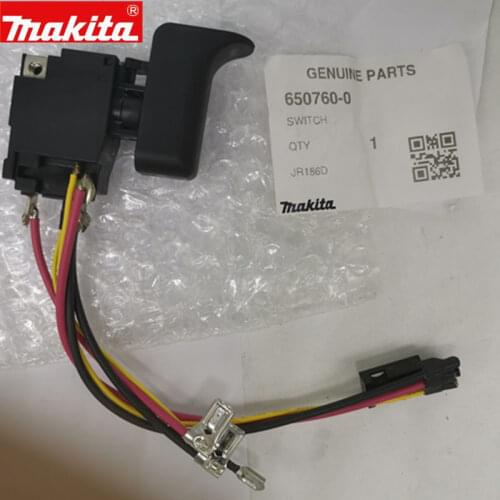 Makita 650760-0 Switch For DJR186