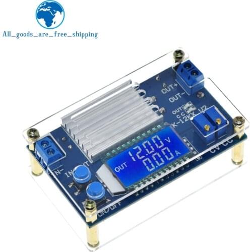 DC 0-32V 12A Constant Voltage Current LCD digital Voltage Current Display Adjustable Buck Step Down Power Supply Module Board