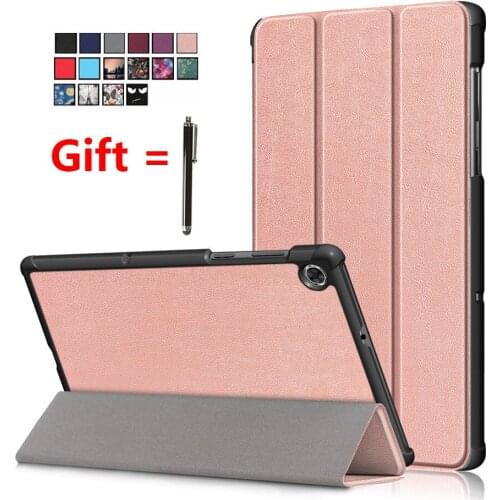 Smart Case For Lenovo Tab M10 FHD Plus 10.3'' 2020 Tablet cover Flip Stand for TB-X606F TB-X606X Protector cover with pen+film