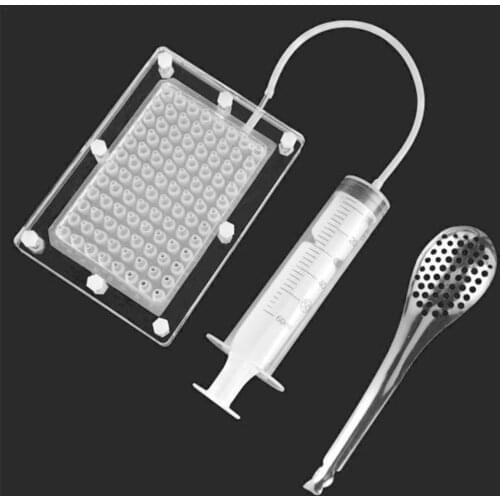 Caviar Maker 100 Holes Molecular Gourmet Tools Kitchen Gadgets Cooking Decoration Equipment for Kitchen Tools