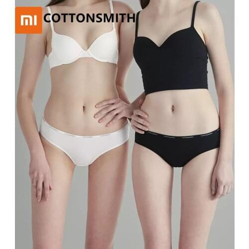 Xiaomi Cottonsmith Miniature window dry womens panties Quickly wick away perspiration,dry and non-sticky, skin-friendly 3 packs