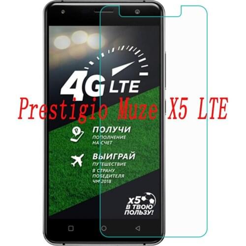 Smartphone Tempered Glass for Prestigio Muze X5 LTE 9H Explosion-proof Protective Film Screen Protector cover phone