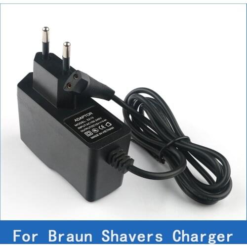 12V 0.4A 2-Prong EU Wall Plug AC Power Adapter Charger for Braun Shavers 2675 2775 2776 2778 2838 2864 2865 2866 2874 2876 2878