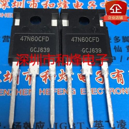 2pcs 47N60CFD SPW47N60CFD TO-247 600V 46A