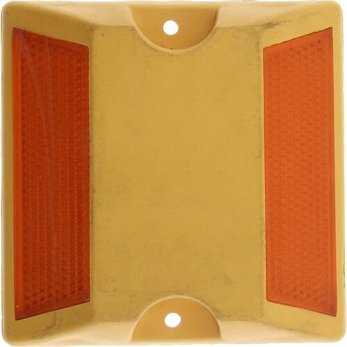 2 Pcs Driveway Reflector - Reflective Road Stud - Road Pavement Markers, Long-Lasting