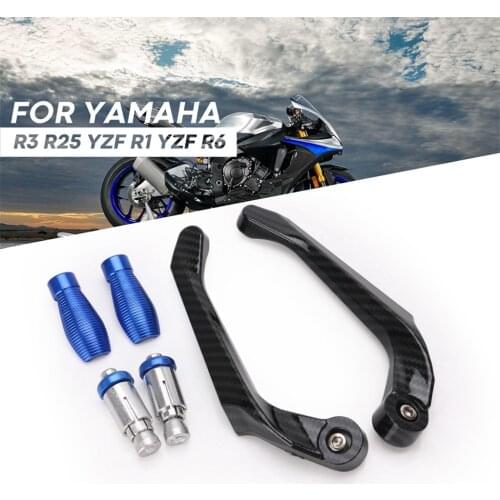 2 pcs Handlebar Brake Clutch Rod Bow Levers Guard For Yamaha R1 Yzf R6