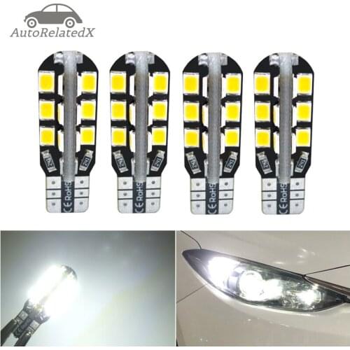 4x Car LED T10 W5W Side Marker LED Wedge License Plate Reading Lamp For Volvo S40 V50 XC60 XC90 S80 Canbus