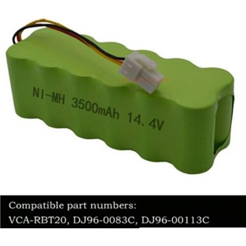 14.4V 3.5Ah NI-MH Battery Pack For Samsung NaviBot SR88XX Series Vacuum Cleaner SR8840 SR8845 SR8855 SR8895 VCA-RBT20 Battery