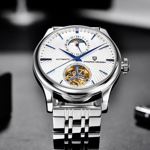 PAGANI DESIGN Mechanical Watches For Men Luxury Automatic Watch Men Waterproof All Steel Business Watch Clock Relogio Masculino