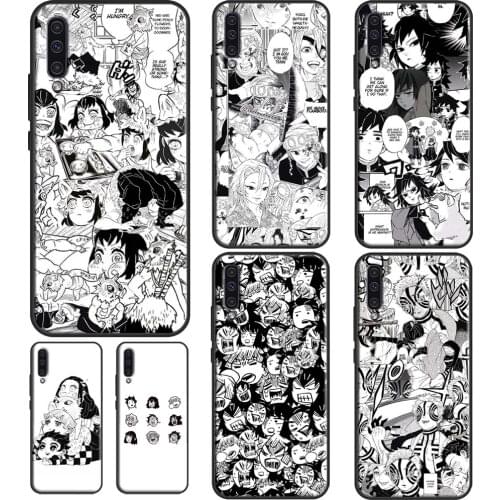 Demon Slayer Anime Case For Samsung A52 A72 A32 A12 A20e A21S A11 A31 A41 A51 A71 A02S A10 A40 A50 A70 Coque
