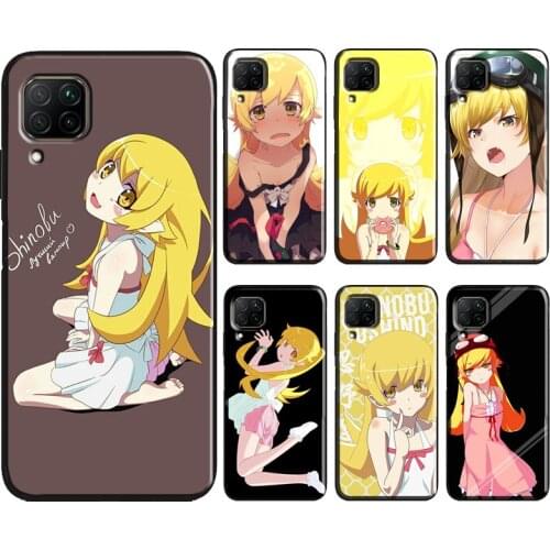 Anime Monogatari Shinobu Phone Case For Huawei P40 Lite P30 P20 Pro P Smart 2021 2019 Mate 10 20 Lite Back Cover