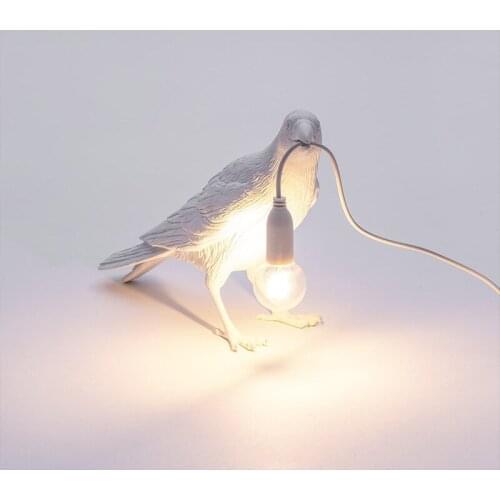 Designer Bird Lamp LED wall lamp with plug in cord Living Room bedside Lights Aisle Restaurant Home Decor Bird Wall Light Fixtur