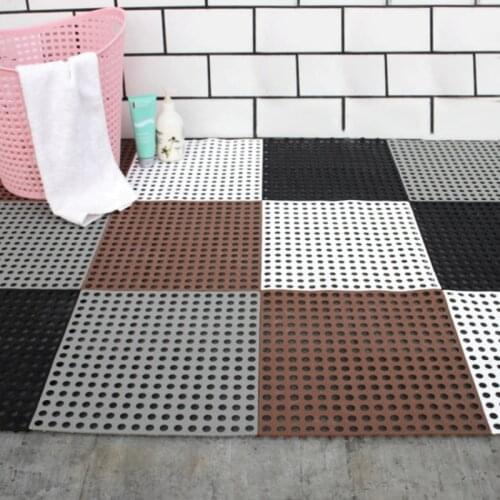Cropable Bathroom Mat Safety Shower Bath Mat Colorful Pad Bathroom Carpet Bath Mat
