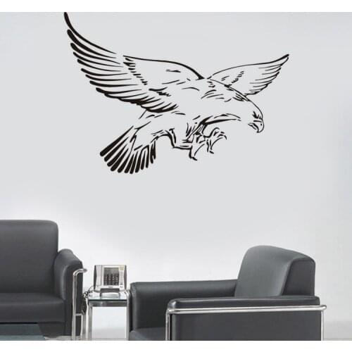 Flying Eagle Wings vinyl wall decal home decor living room art mural wall stickers removable