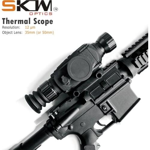 Skwoptics 1-2-4 X35 Thermal 12 μm imaging observation rifleScope