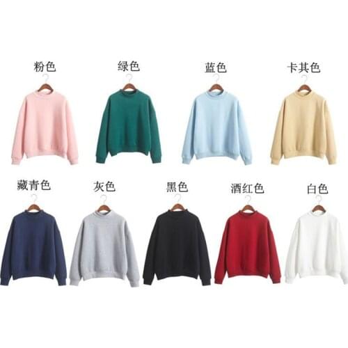 Harajuku Long Sleeve Pink Top Spring Tunics Crewneck Sweatshirt Female Woman Clothing Genshin Impact Oversize Tunic Womens Tops