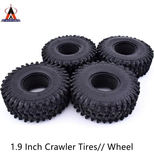 4Pcs AUSTAR AX-5020 1.9 Inch Crawler Tires for 1/10 Traxxas Redcat SCX10 AXIAL RC4WD TF2 RC Car