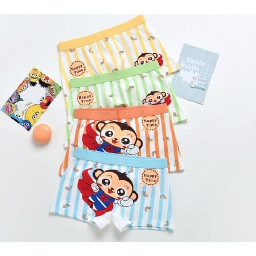 2Pcs/lot Briefs Boys Cartoon Kids Boy Underwear For Baby Childrens Boxer Underpants Underware Pants For 2-10 Y panties panty