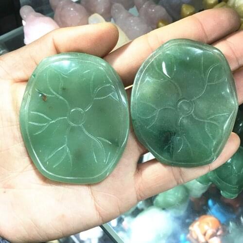 1pcs Natural quartz crystal Green dongling jade chakra sphere&wand obelisk base healing provide energy as for gift