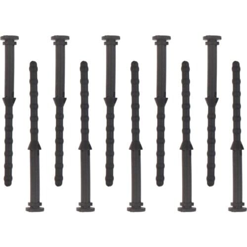 10pcs 65mm Screw Pin Rivet Rubber PC Fan Noise Absorbtion Fans Anti Vibration Mount Silicone Screws Noise Reduction Equipment