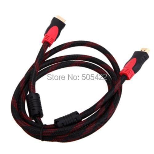 150pcs/lot 1.5M 5FT For Bluray 3D DVD PS3 HDTV XBOX LCD HD TV 1080P Premium HDMI Cable DHL shipping