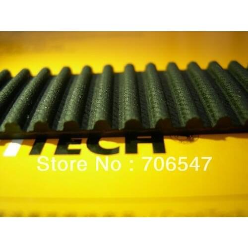 Free Shipping STS 900-S5M-15 teeth 180 width 15mm length 900mm STS5M 900 S5M 15 Arc teeth Industrial Rubber timing belt 5pcs/lot